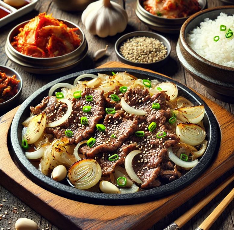 미국에서 인기 많은 한식 관련 사진