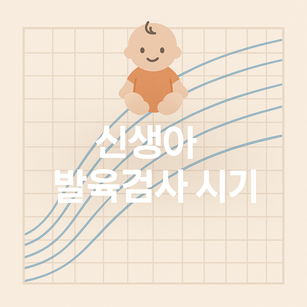 초보 부모 필독! 신생아 발달·발육검사 시기 A to Z✨