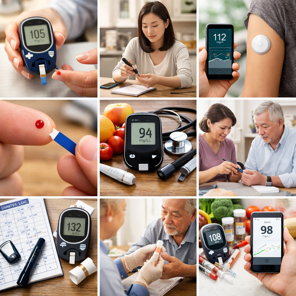 혈당의 흐름이 문제였습니다.