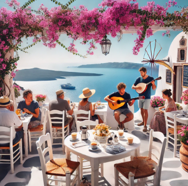 그리스 한달살기하는 생활을 담은 사진