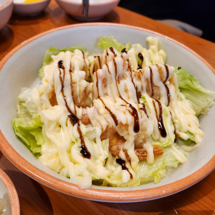 한티역 맛집 참바른중식당 깐풍기와 크림 새우