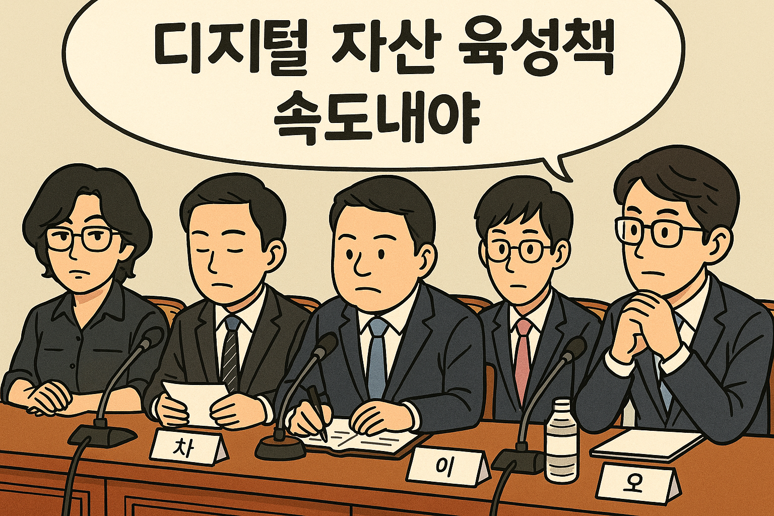 코인거래소 대표들 관련 사진