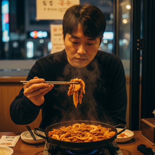 불로기반+오징어