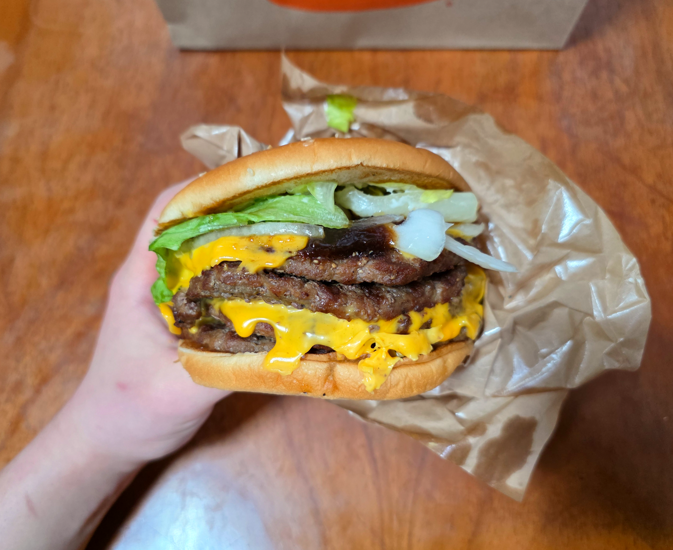 버거킹갈릭불고기맥시멈원파운더