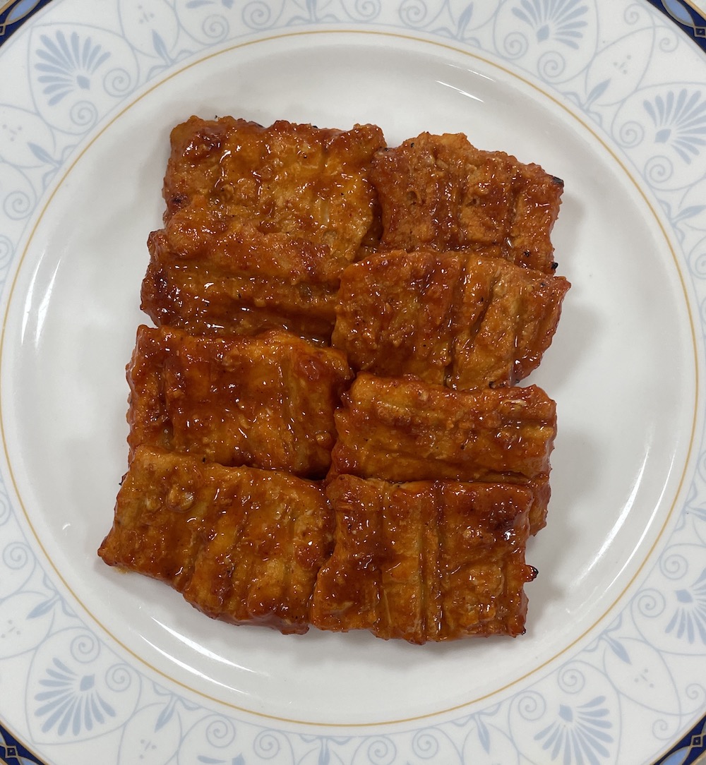 한식조리기능사 실기시험 준비 - 제육구이 - 완성 작품