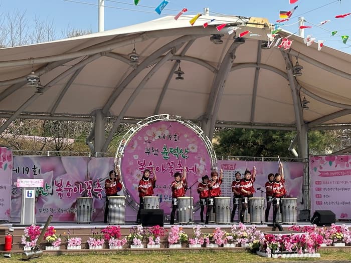 [4월 축제]서울근교 봄꽃 축제❘부천 춘덕산 복숭아꽃 축제❘복숭아꽃 개화가 절정이에요. 맛집 추천