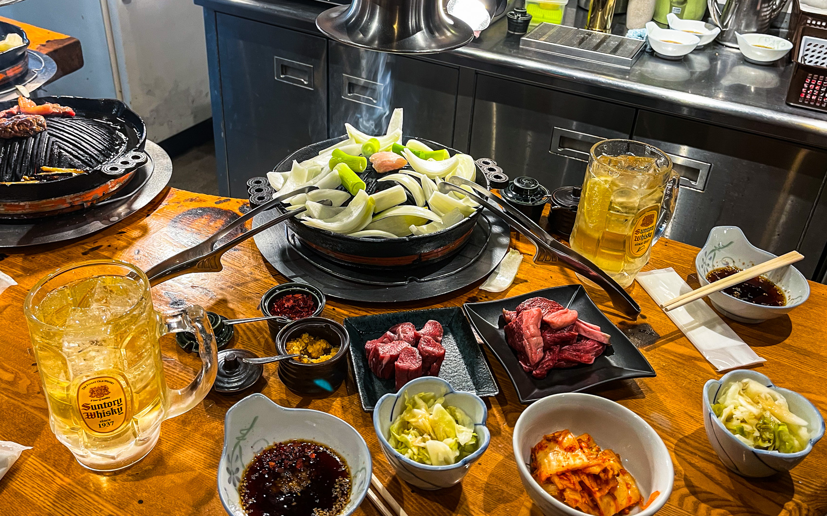 삿포르 징기스칸 양고기와 하이볼