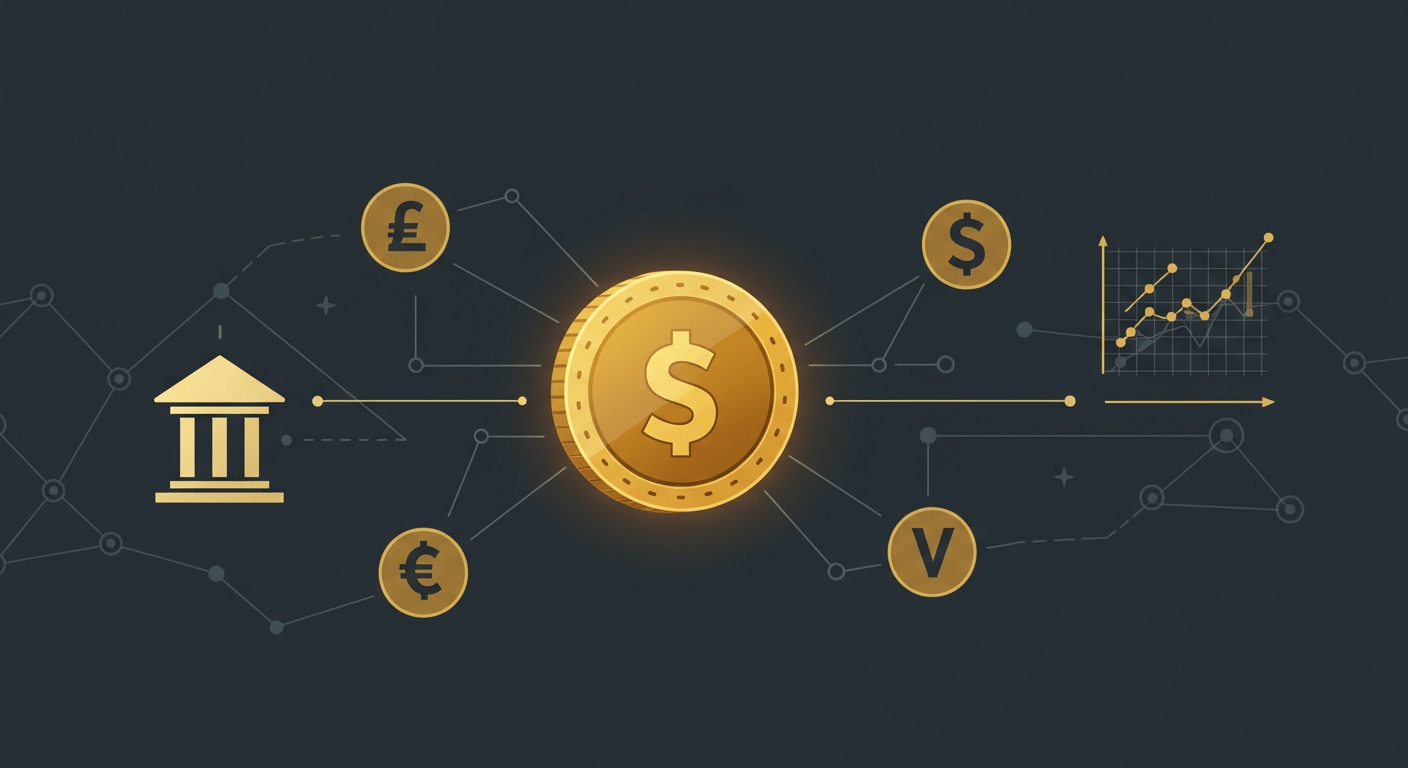 "스테이블코인 기술과 연결된 미국 상장사"에 대한 이미지입니다.