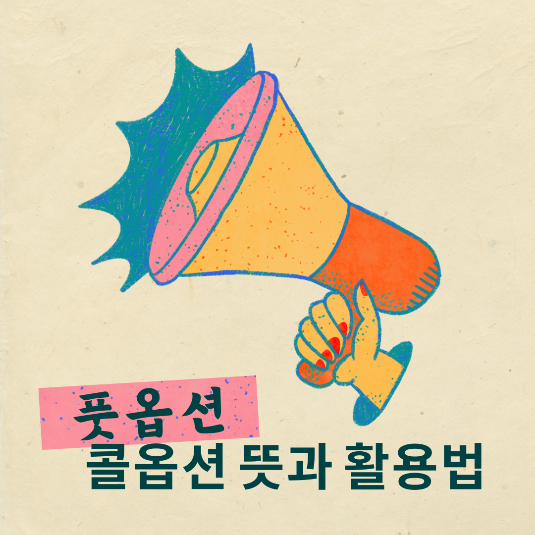 풋옵션 콜옵션