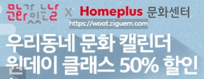 문화의날 할인
