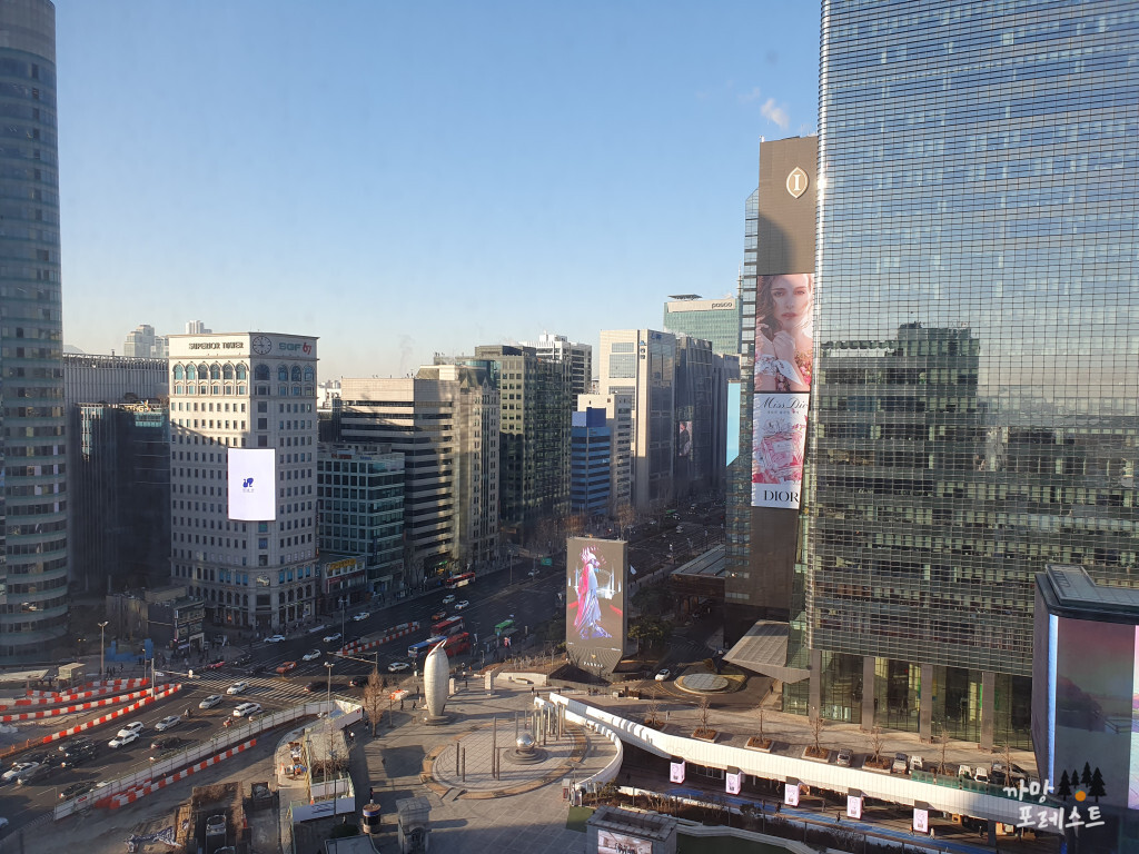 신라스테이 삼성 경치