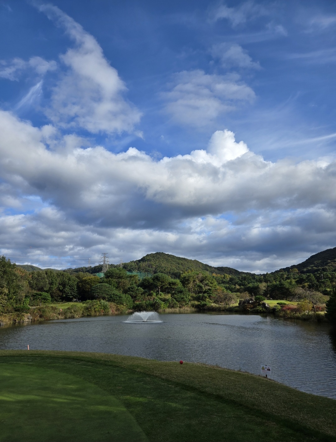 프리스틴밸리CC 호수전경
