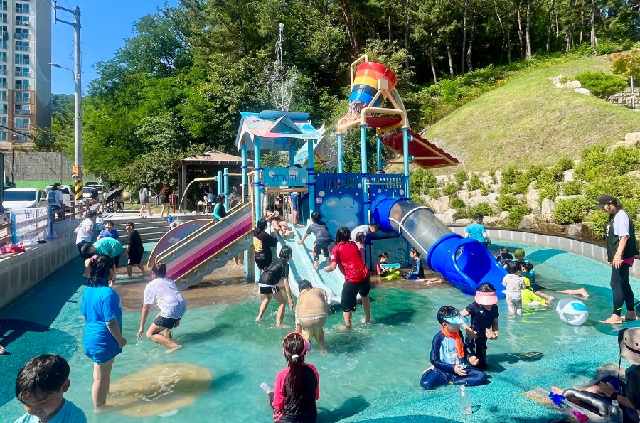 구미 다봉공원 물놀이장