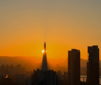 해돋이 명소 서울 (응봉산)