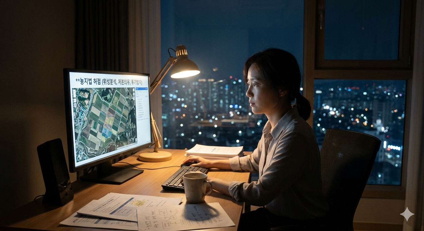 농지법 허점 (위성분석, 처분의무, 투기방지)