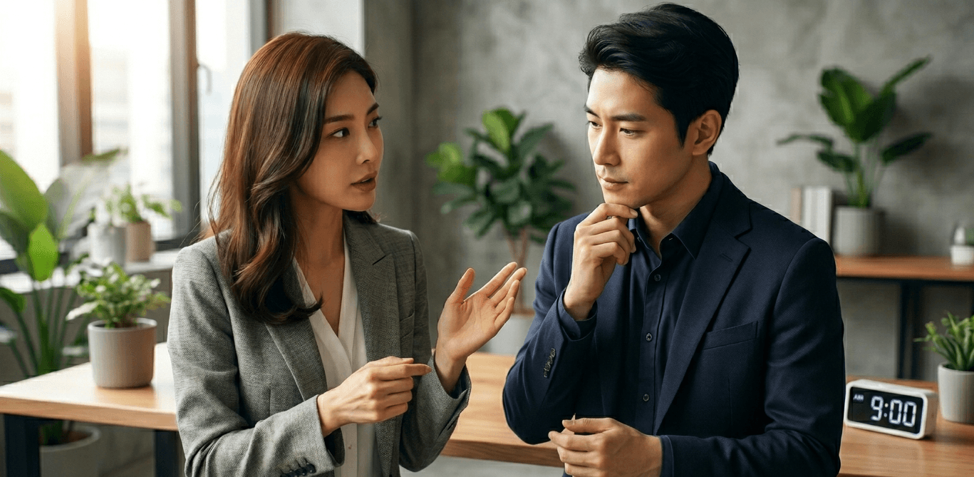 기분 나쁘지 않게 반대 의견 제시