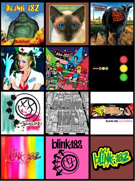 Blink-182의 앨범들