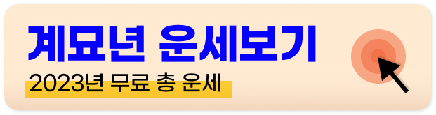 2023년 계묘년 1년 운세