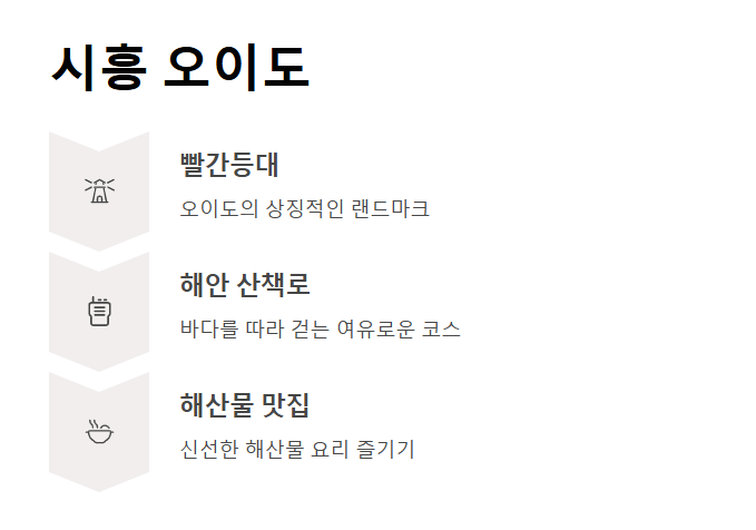 경기도 바닷가 여행지 BEST 5