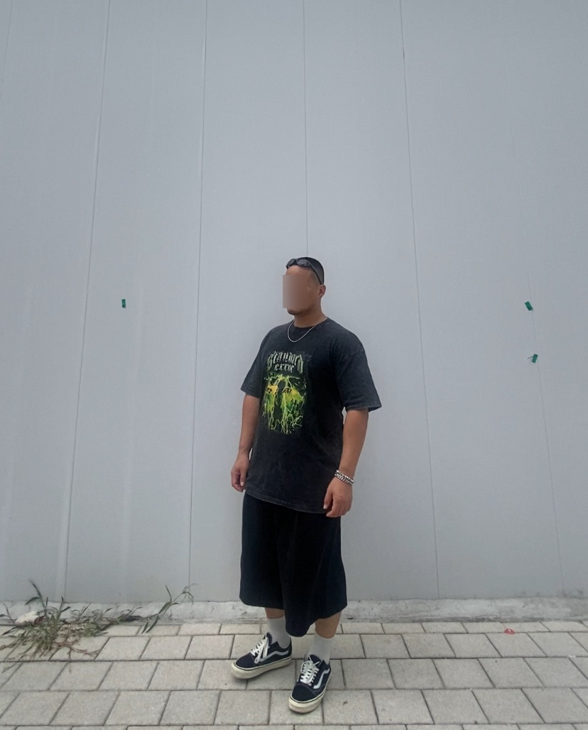 데일리룩('26. 8. 17.)폴로랄프로렌 더블알엘 가먼트다잉 트윌볼캡, 반스 체커보드 반소매셔츠 하와이안셔츠, 로스코 카모 BDU 반바지 팬츠, 야세 YASE 스웨이드 더비슈즈