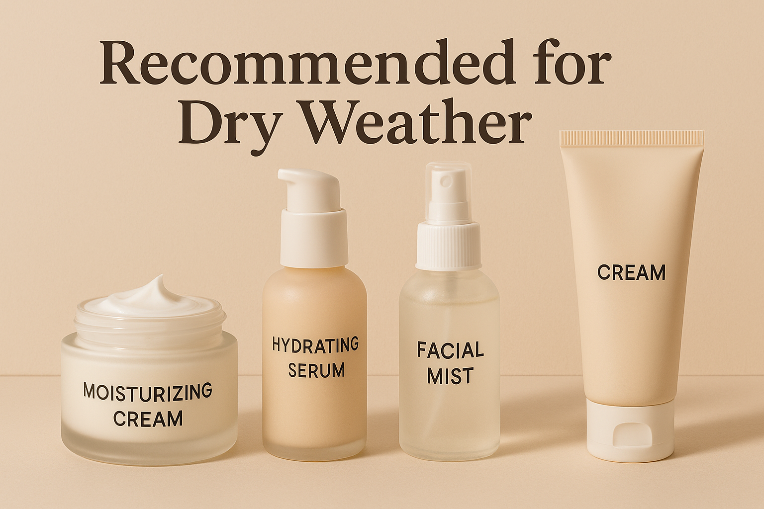 건조한 날씨에 꼭 필요한 화장품 추천