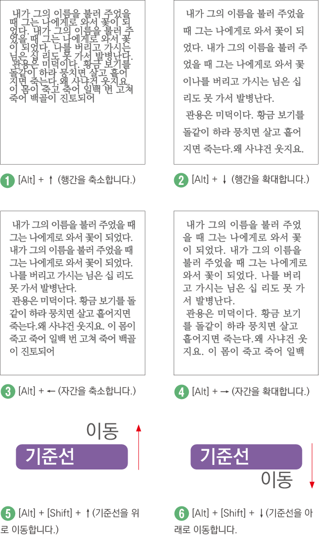 글자단축키4