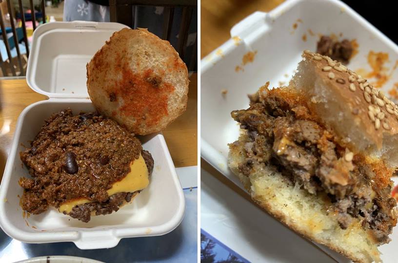 냅킨 플리즈 버거