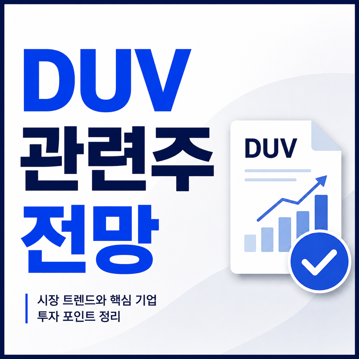 2026 DUV 관련주 전망