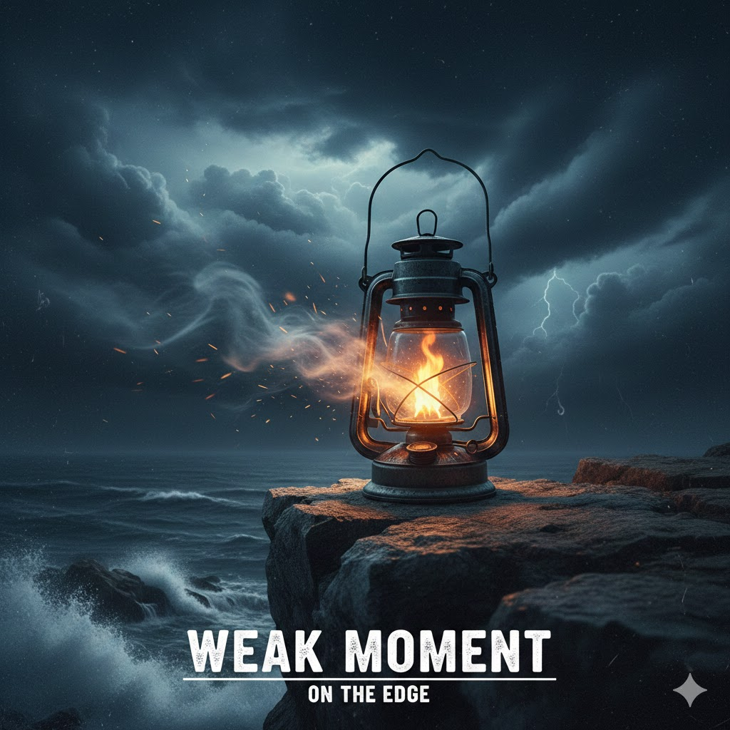 바람 앞에 놓인 등불처럼 위태로운 순간