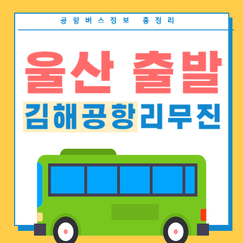 울산에서 김해공항 리무진 버스 썸네일