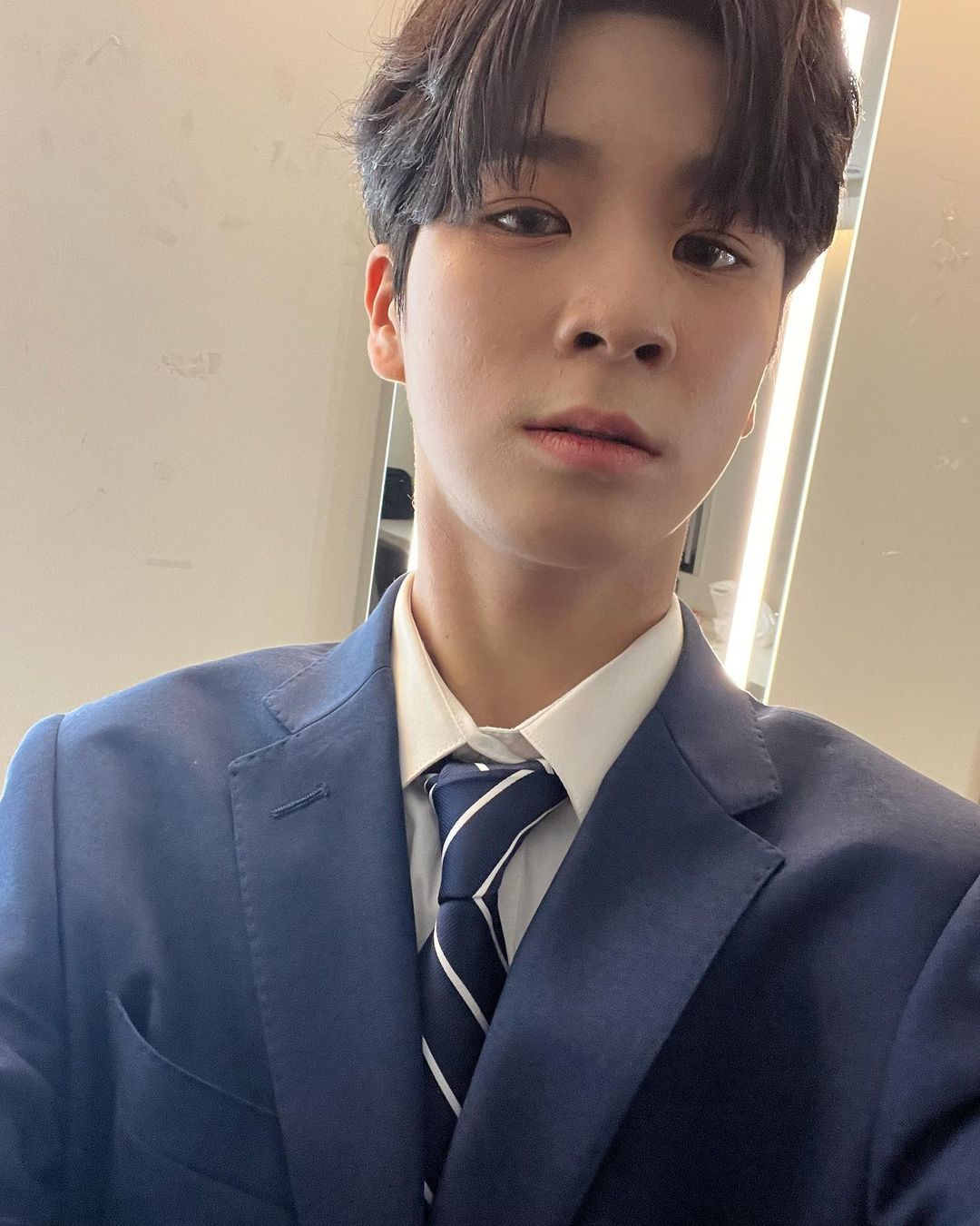 모델각도의 정동원