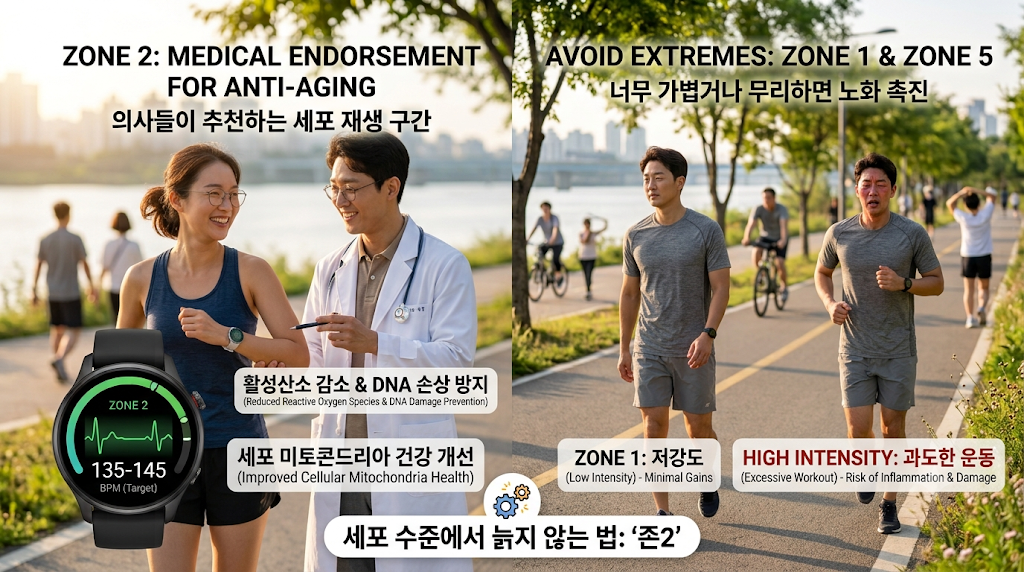 의사들이 노화 방지를 위해 추천하는 '존2 유산소'