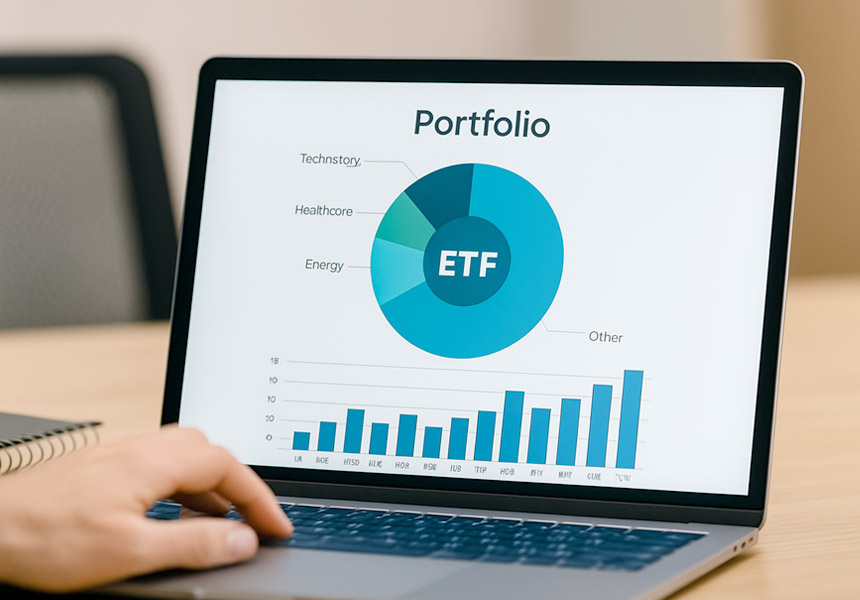ETF 포트폴리오 구성 그래프