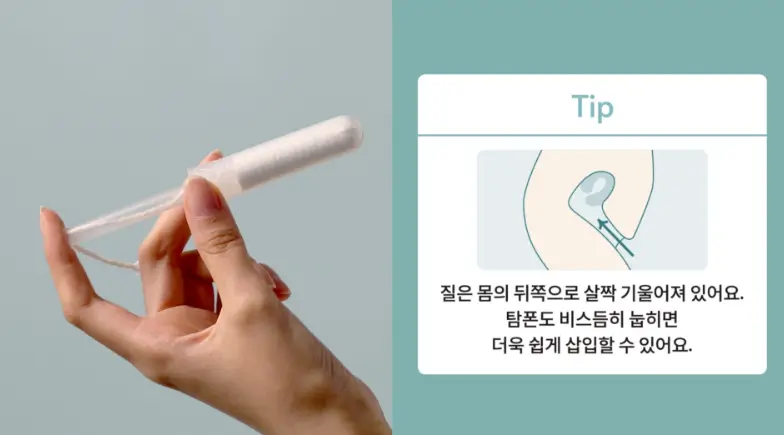 탐폰 사용방법