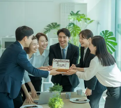 동료 후배 추석인사