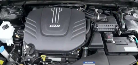 아슬란 엔진룸 GDi 엔진