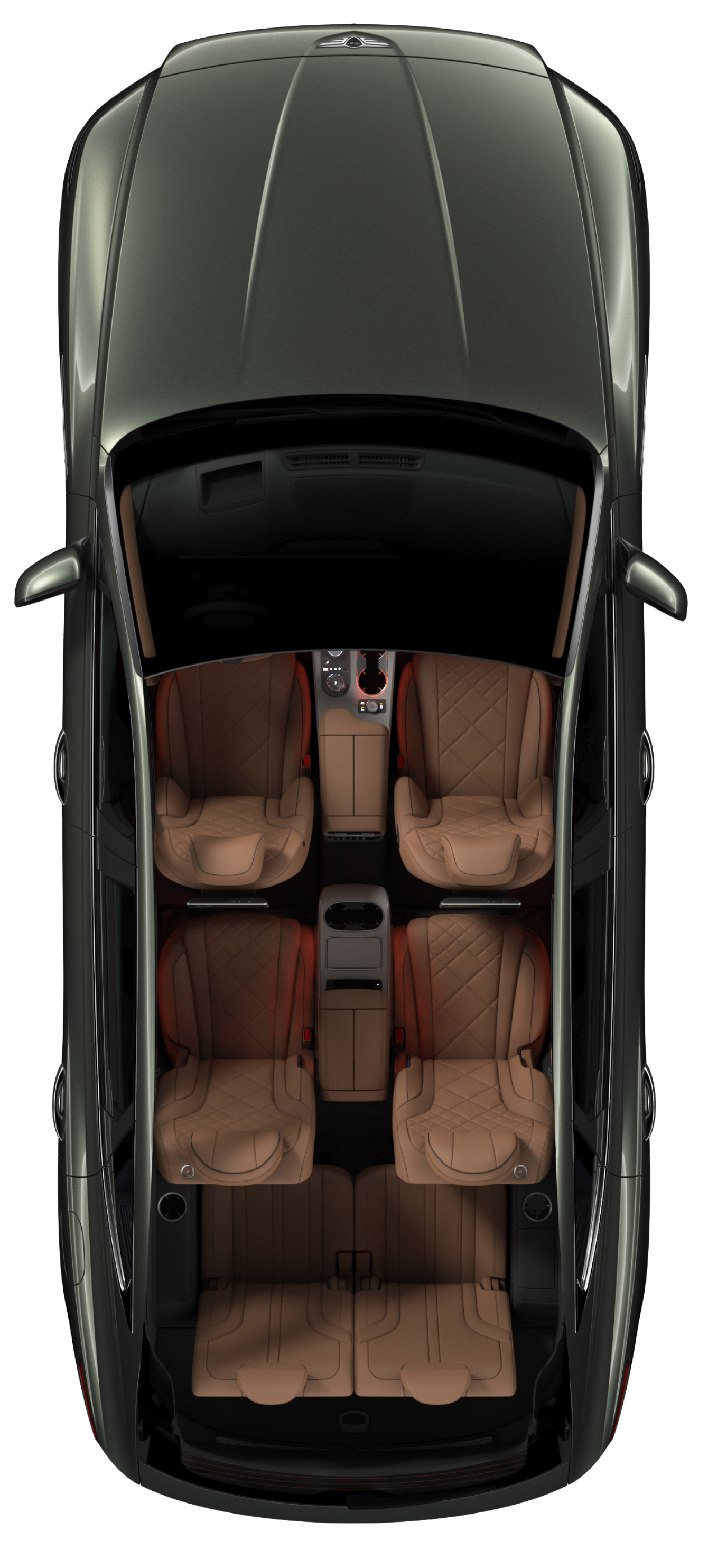 GV80 가솔린 2.5 터보 / 가솔린 3.5 실내디자인 인승 타입 6인승