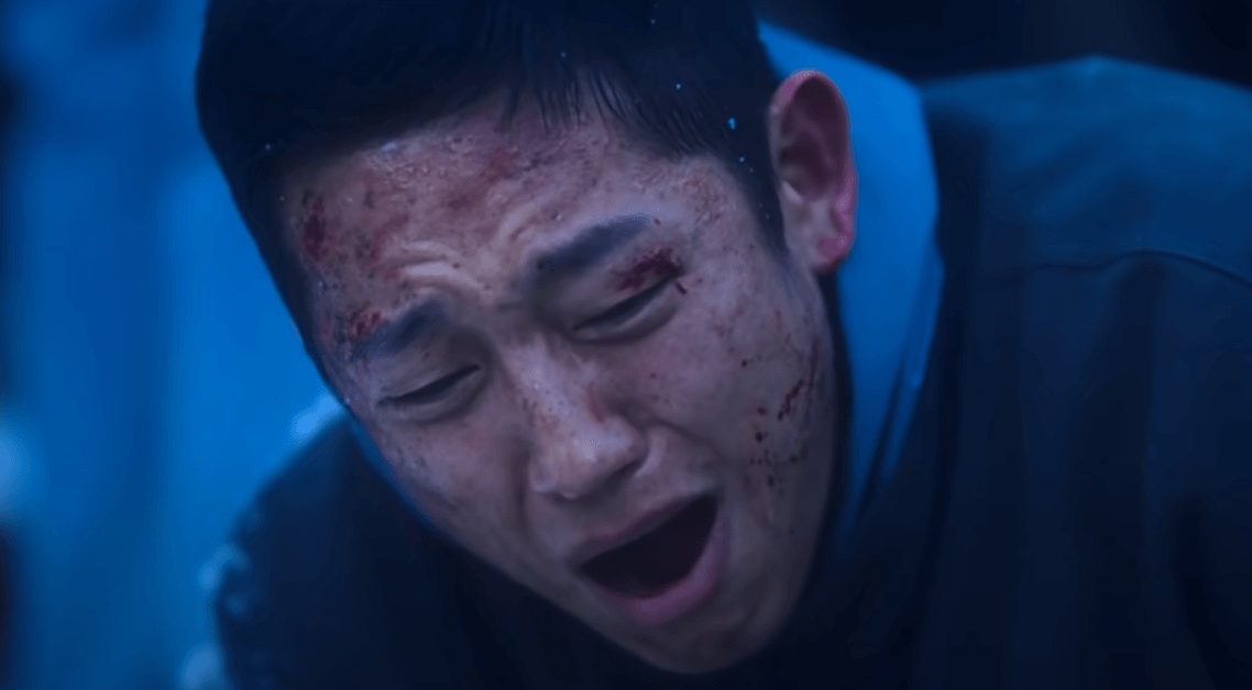 오열하는 정해인 배우