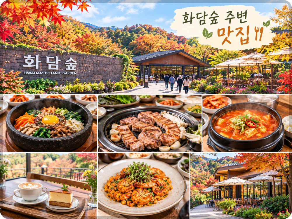 화담숲 예약하기 ai 이미지