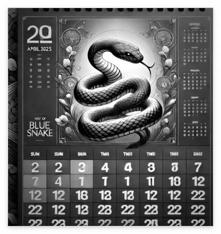 25년 5월 음력 달력