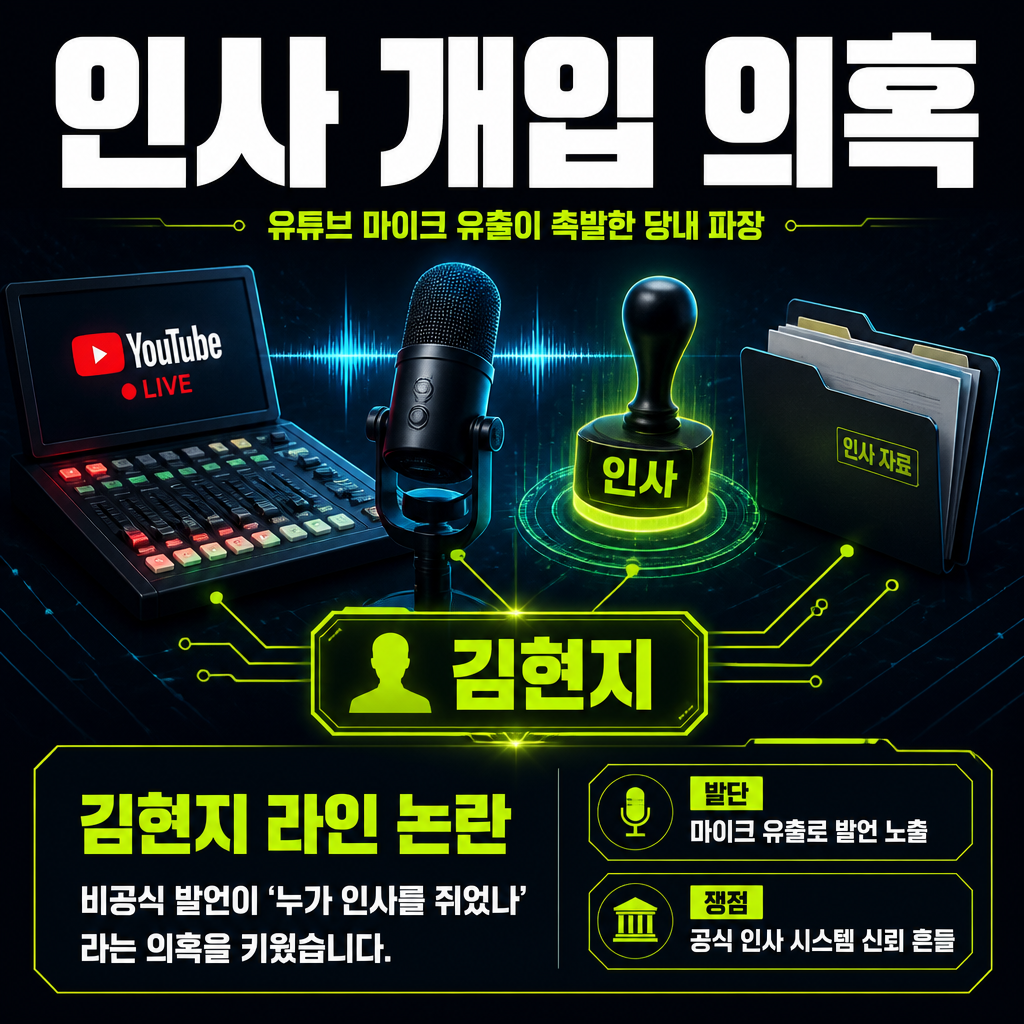 인사 개입 의혹