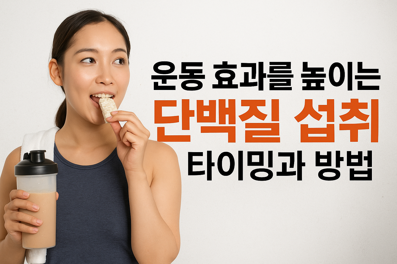 단백질 섭취