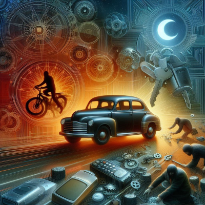 자연과 우주가 결합된 다채로운 모습.