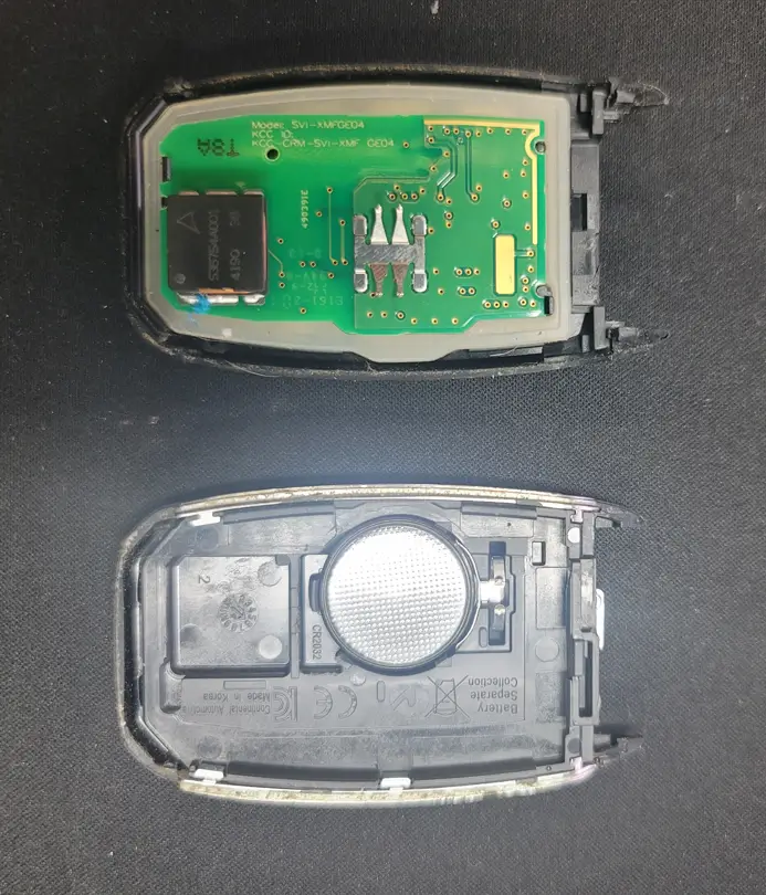 자동차키 배터리 교체방법