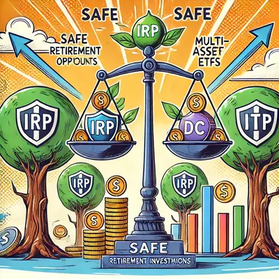 IRP,DC형 퇴직연금 안전자산 5종 ETF 비교: 주식 비중 높은 멀티에셋 ETF 분석