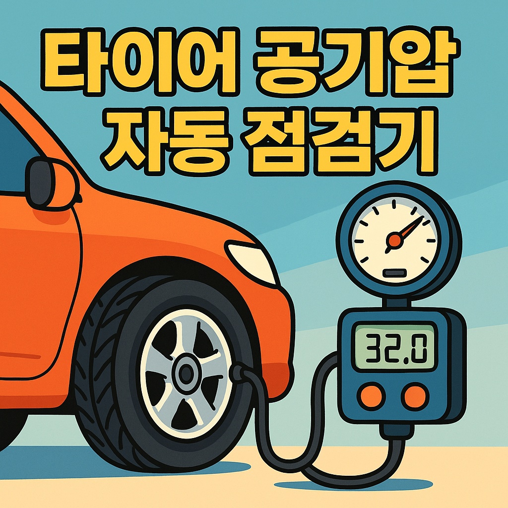타이어 공기압 자동 점검기