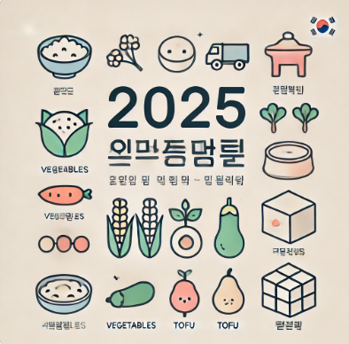 2025년 농식품 바우처 전국 확대! 지원 대상, 신청 방법, 사용처까지 총정리
