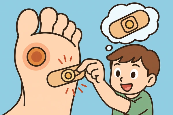 티눈 없애는 방법과 티눈밴드 효과21