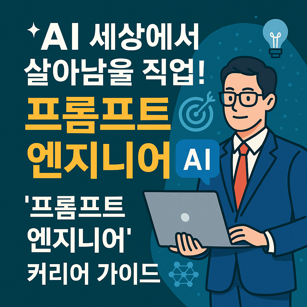 AI 세상에서 살아남을 직업, 프롬프트 엔지니어 커리어 가이드 썸네일 이미지 - AI 시대 신직업 소개