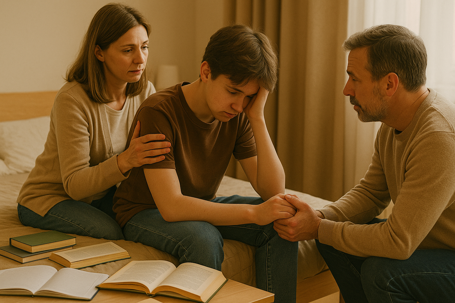 공부 스트레스가 우울로 이어질 때 부모의 역할